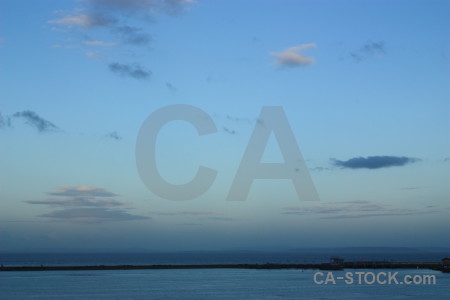 Cloud cyan blue sky.