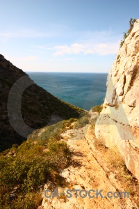 Cloud europe rock water javea.