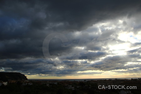 Cloud europe spain javea sky.