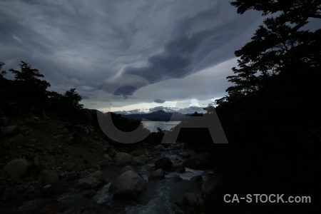 Cloud french valley chile trek mountain.