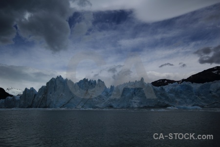 Cloud glacier patagonia perito moreno argentina.