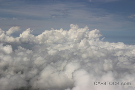 Cloud gray sky above.