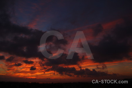 Cloud javea spain sunrise sunset.