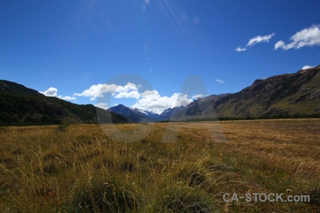 Cloud landscape south america grass mountain.