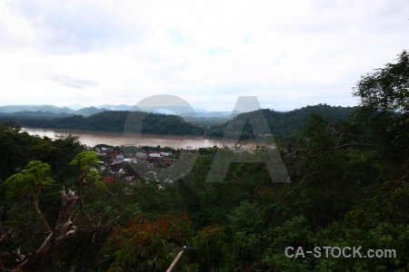 Cloud laos mount phou si sky southeast asia.