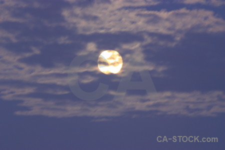 Cloud moon.
