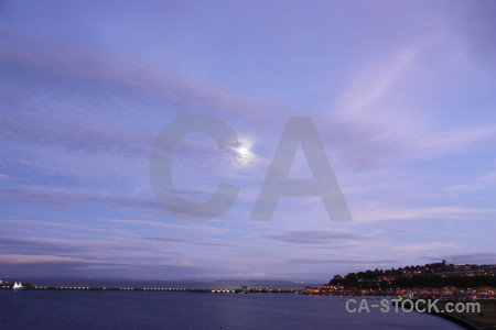 Cloud moon sky.
