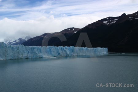 Cloud perito moreno mountain sky patagonia.