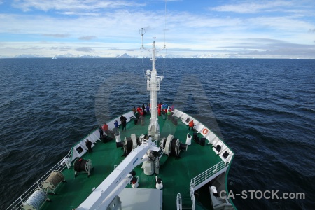 Cloud person day 5 south pole deck.