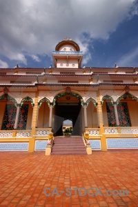 Cloud religion temple cao dai toa thanh tay ninh.