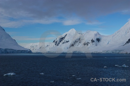 Cloud sea gunnel channel adelaide island ice.