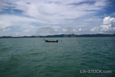 Cloud sea southeast asia water vehicle.