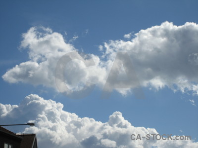 Cloud sky blue.
