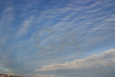 Cloud sky blue.