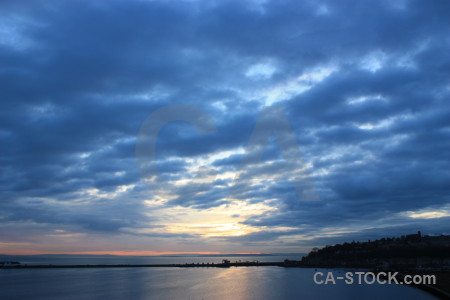 Cloud sky blue.