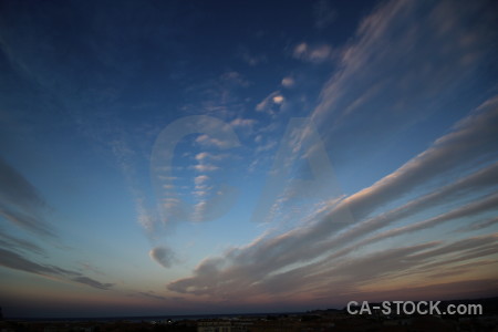 Cloud sky blue.