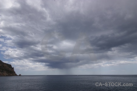 Cloud sky europe spain sea.