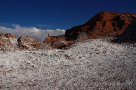 Cloud sky valle de la luna san pedro atacama valley of the moon.