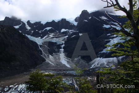 Cloud south america snow circuit trek water.