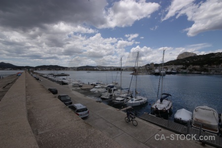 Cloud spain boat montgo vehicle.