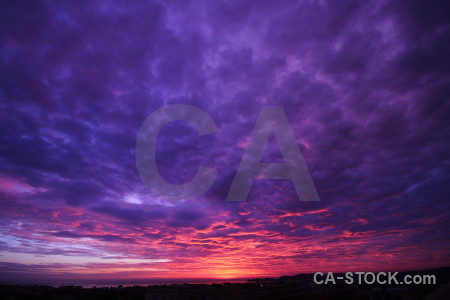 Cloud sunrise sunset sky pink.