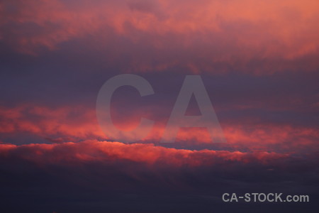 Cloud sunset sky javea spain.