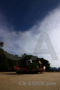 Cloud thailand phi island sky tree.