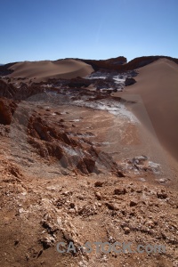 Cordillera de la sal rock chile salt sand.