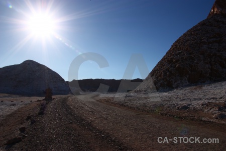 Cordillera de la sal sky mountain south america chile.