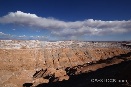 Cordillera de la sal valley of the moon atacama desert landscape salt.