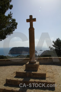Cross javea sky spain europe.