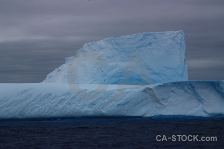 Day 4 iceberg ice cloud sea.