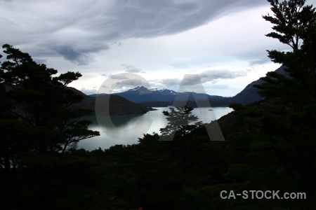 Day 6 water lake chile trek.