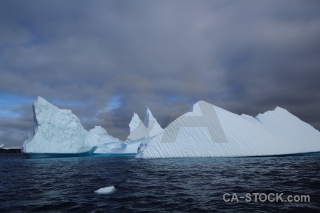 Day 8 cloud ice south pole water.