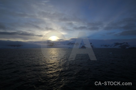 Day 8 wilhelm archipelago south pole antarctic peninsula sun.