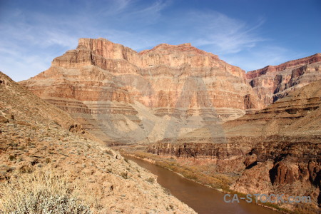 Desert brown landscape mountain rock.