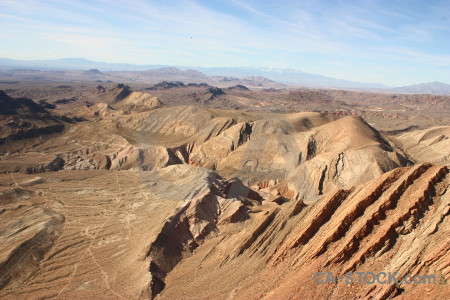 Desert brown landscape mountain rock.