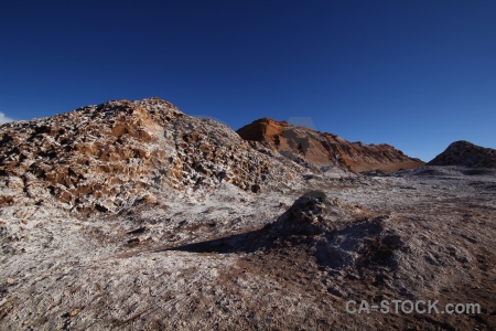 Desert chile salt san pedro de atacama rock.