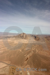 Desert landscape brown rock mountain.