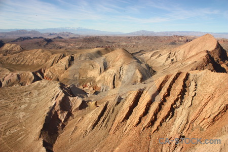 Desert mountain rock brown landscape.