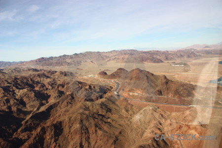 Desert mountain rock landscape brown.