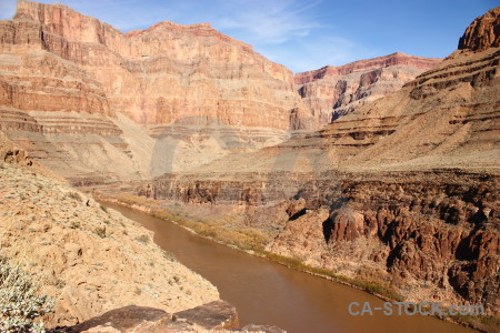 Desert rock landscape brown mountain.