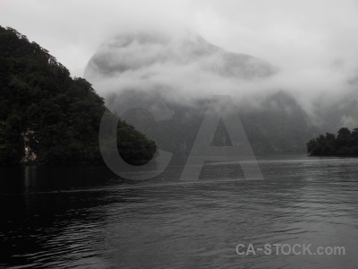 Doubtful sound sky cloud fiordland mountain.