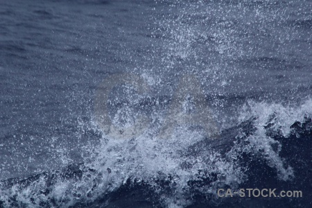 Drake passage wake spray water antarctica cruise.