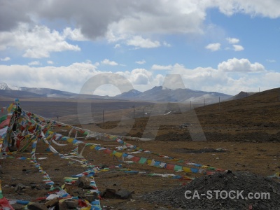 Dry asia buddhism himalayan sky.