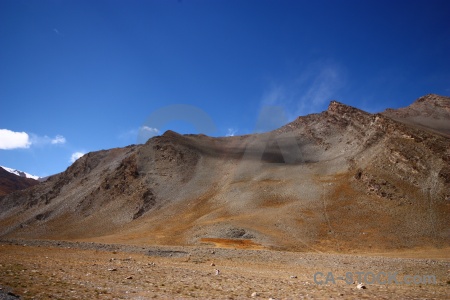 Dry plateau tibet desert altitude.