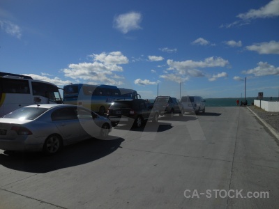 Estecho de magallanes water vehicle car sky.