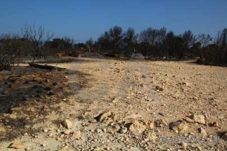 Europe ash burnt javea montgo fire.
