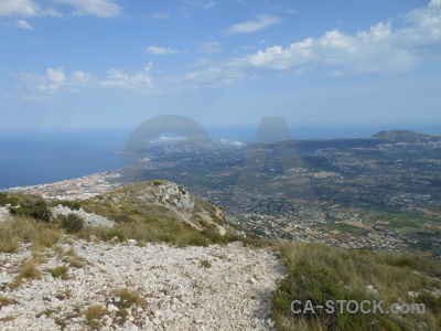 Europe cloud javea montgo water.