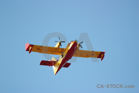 Europe javea airplane spain montgo fire.